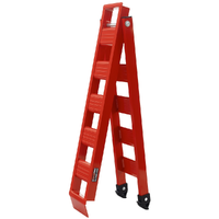 CrossPro Folding Bike Ramp (Max Weight 240kg) - Red