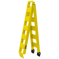 CrossPro Folding Bike Ramp (Max Weight 240kg) - Yellow