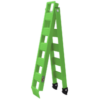 CrossPro Folding Bike Ramp (Max Weight 240kg) - Green
