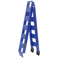 CrossPro Folding Bike Ramp (Max Weight 240kg) - Blue
