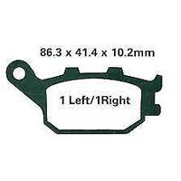 NISSIN BRAKE PADS 2P-244 ST SINTERED