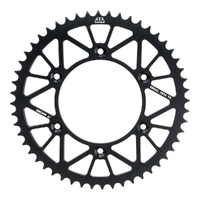 JT RACELITE ALLOY SPROCKET 520 PITCH 50T BLACK