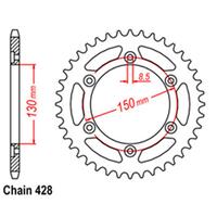 RK REAR SPROCKET STEEL 54T 428 PITCH