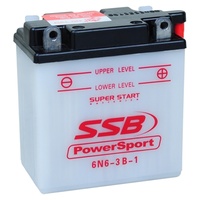 SSB POWERSPORT BATTERY - 6N6-3B-1