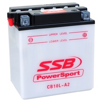 SSB POWERSPORT EXTRA HEAVY DUTY BATTERY - CB10L-A2