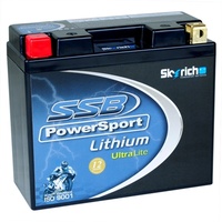 SSB POWERSPORT LITHIUM BATTERY ULTRALIGHT 290 CCA 1.05 KG - LFP12B-4