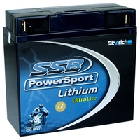 SSB POWERSPORT LITHIUM BATTERY ULTRALIGHT 450 CCA 1.73 KG - LFP51913