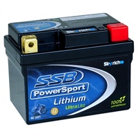 SSB POWERSPORT LITHIUM BATTERY ULTRALIGHT 140 CCA 0.68 KG - LFP5L-BS