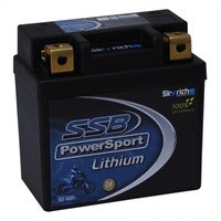 SSB POWERSPORT LITHIUM BATTERY HIGH PERFORMANCE 130 CCA 0.48 KG - LH4LK