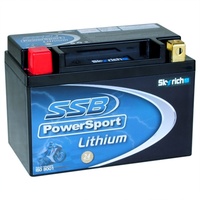 SSB POWERSPORT LITHIUM BATTERY HIGH PERFORMANCE 320 CCA 1.09 KG - LH9-BS