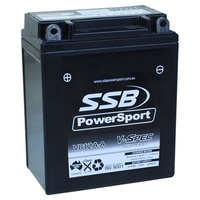 SSB V-SPEC HIGH PERFORMANCE 12V AGM BATTERY 250CCA 12AH - VB12A-A