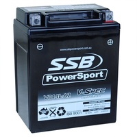 SSB V-SPEC HIGH PERFORMANCE 12V AGM BATTERY 310CCA 12AH - VB14L-A2