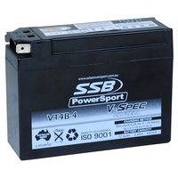 SSB V-SPEC HIGH PERFORMANCE 12V AGM BATTERY 85CCA 2.3AH - VT4B-4