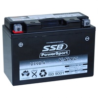 SSB V-SPEC HIGH PERFORMANCE 12V AGM BATTERY 190CCA 8AH - VT9B-4