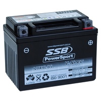SSB V-SPEC HIGH PERFORMANCE 12V AGM BATTERY 105CCA 3AH - VTX4L-BS