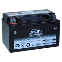 SSB V-SPEC HIGH PERFORMANCE 12V AGM BATTERY 210CCA 8.6AH - VTZ10-S