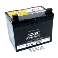 SSB V-SPEC HIGH PERFORMANCE 12V AGM BATTERY 260CCA 24AH - VU1