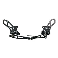 VORTEX - REARSETS : KAWASAKI NINJA 250 08-13 & 300 13-17'.
