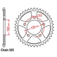 RK REAR SPROCKET STEEL 525 PITCH 42 TOOTH