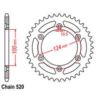 RK REAR SPROCKET STEEL 43T 520 PITCH