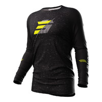 SHOT CONTACT SPECK JERSEY BLACK NEON YELLOW