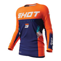 SHOT CONTACT TRACER JERSEY NEON ORANGE