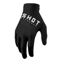 SHOT RAW GLOVES BLACK