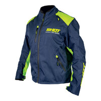 SHOT CONTACT ASSAULT ENDURO JACKET BLUE NEON YELLOW