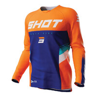 SHOT RAW KID TRACER JERSEY NEON ORANGE