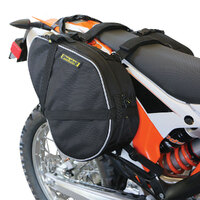 NELSON-RIGG SADDLEBAGS RG-020 DUAL-SPORT EXPANDABLE 12-15 LITRES - BLACK