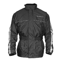 NELSON-RIGG SOLO STORM RAIN JACKET BLACK