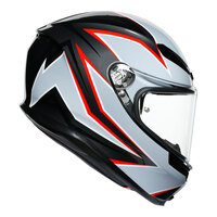 AGV K6 FLASH MATT GREY RED