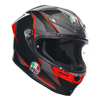 AGV K6 S SLASHCUT BLACK RED