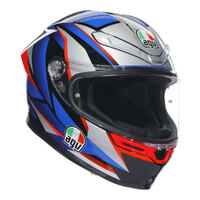 AGV K6 S SLASHCUT BLUE RED