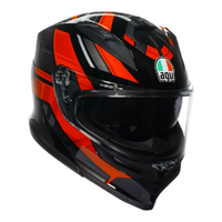 AGV K7 TAURAX BLACK RED