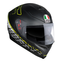 AGV K-S S- THORN 46 MATT BLK