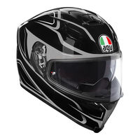 AGV K-5 S MAGNITUDE BLK/SILVER