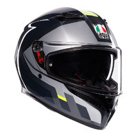 AGV K3 SHADE GREY YELLOW FLURO