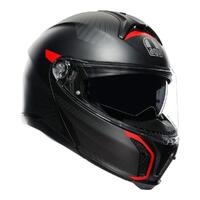AGV TOURMODULAR FREQUENCY MATT GUNMETAL RED