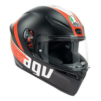 AGV K1 -  GRIP MATT BLACK RED