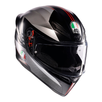 AGV K1 S LAP MATT BLACK GREY RED