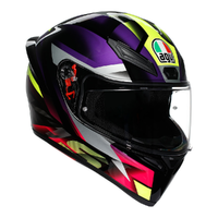 AGV K1 S FASTLAP BLACK PURPLE PINK