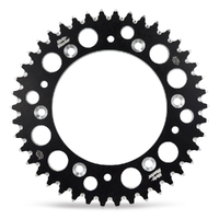 MOTO-MASTER ALLOY REAR SPROCKET BLACK 40T (192)(486)