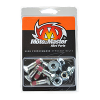 MOTO MASTER SPROCKET BOLTS - M8x30mm ALLEN HEAD BOLT + FUJI LOCK NUT