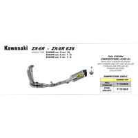 ARROW FULL RACE SYSTEM - COMPETITION WITH RACE-TECH TITANIUM SILENCER - KAWASAKI 