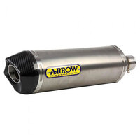 ARROW SILENCER - RACE-TECH TITANIUM WITH CARBON FIBRE END CAP - KAWASAKI ZX6-R & ZX636R