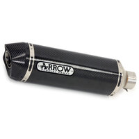 ARROW SILENCER - RACE-TECH CARBON FIBRE WITH CARBON END CAP - APRILIA 