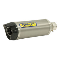 ARROW SILENCER - RACE-TECH TITANIUM WITH CARBON END CAP - APRILIA 