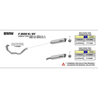 ARROW SILENCER - MAXI RACE-TECH TITANIUM WITH CARBON END CAP - BMW F800 S/ST