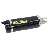 ARROW SILENCER - THUNDER CARBON FIBRE WITH CARBON END CAP - SUZUKI GSX-R 600 & 750 '11-UP